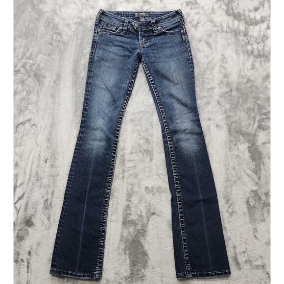 Silver Jeans Co. Denim - Silver Jeans Womens W25/L33.5* Blue Tuesday 16 1/2" Low Rise Bootcut Stretch